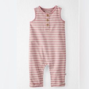 Little Planet by Carter’s Organic Striped Jumpsuit